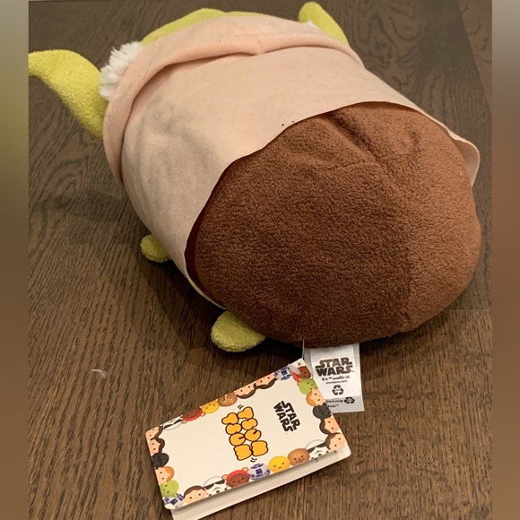 Disney Tsum Tsum Star Wars Yoda medium 11” plush character - Picture 5 of 6